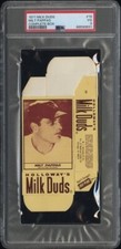 1971 Milk Duds Milt Pappas Complete Box #19 PSA 3 VG Very Good MD717