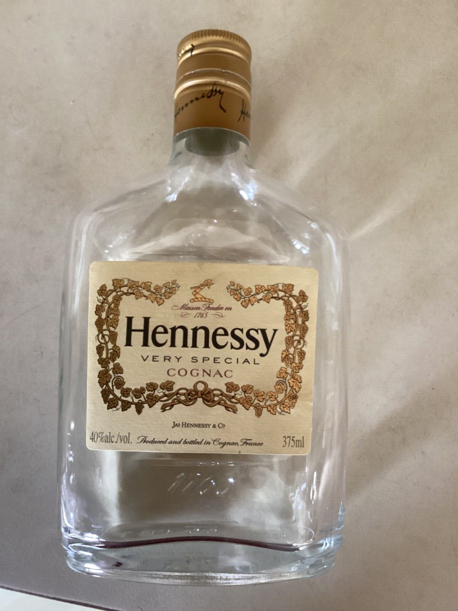 Hennessy VERY SPECIAL COGNAC 空瓶 Hennessy Very Special Cognac empty bottle with cap 375 ml | eBay