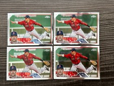 2023 Topps Chrome Baseball Trevor Story Chrome Base #23 Red Sox Lot (4)