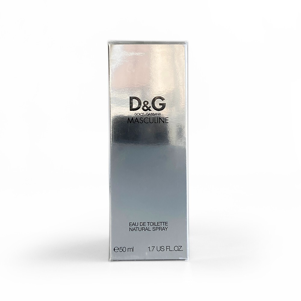 D&G MASCULINE EDT For Men 50ml/1.7oz - New in Box Sealed - Rare - Authentic
