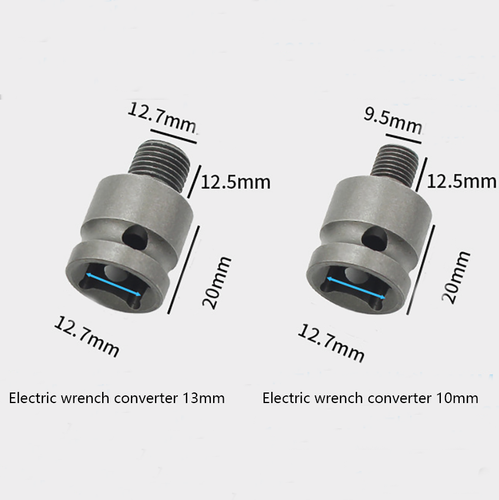 1/2" 3/8" Drill Chuck Adapter Conversion Kit SDS Plus Hex Shank Adaptor 0.6-20mm - Picture 6 of 27