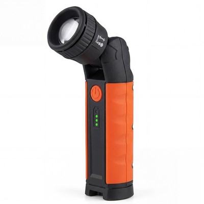 Rechargeable Flashlights High Lumens, LED Flashlight with Zoomable & 180° Swi...