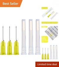 Hygienic 30Ga Disposable Injection Needles - 100 Pack for Labs  Industrial Use