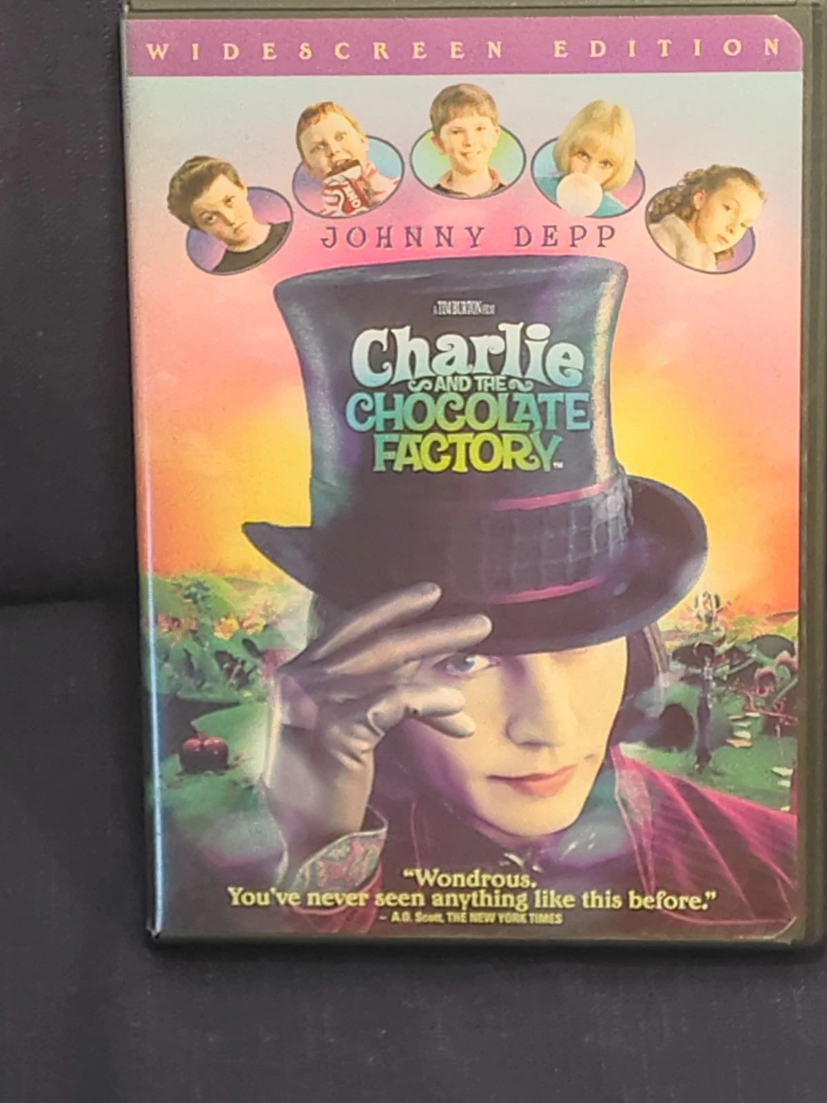 Charlie and the Chocolate Factory (DVD, 2005)
