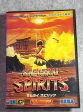 Thumbnail of ebay&reg; auction 198452086225 | Samurai Spirits Shodown Mega Drive MD G-4127 SEGA 1994 mit Box Handbuch...