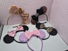 Minnie Mouse Ears HeadbandS LOT OF 5