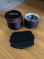 Aputure Fresnel 2X Attachment with Barn Doors