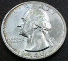1944-S Washington Quarter — photo from another recent sale