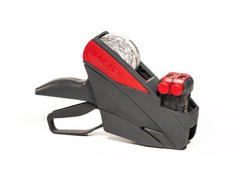 METO 15.22 Price LabelingGun, 2 Line, 15 Digit, 8 upper, 7 lower