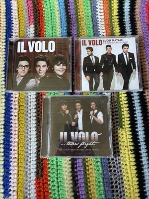 Il Volo 3 CD Lot - Buon Natale, Live From Detroit, Self Titled - Opera Pop Latin