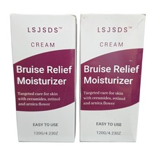 2 Units of Moisturizing Bruise Formula Cream 4.23 Oz Ceramides Retinol Arnica