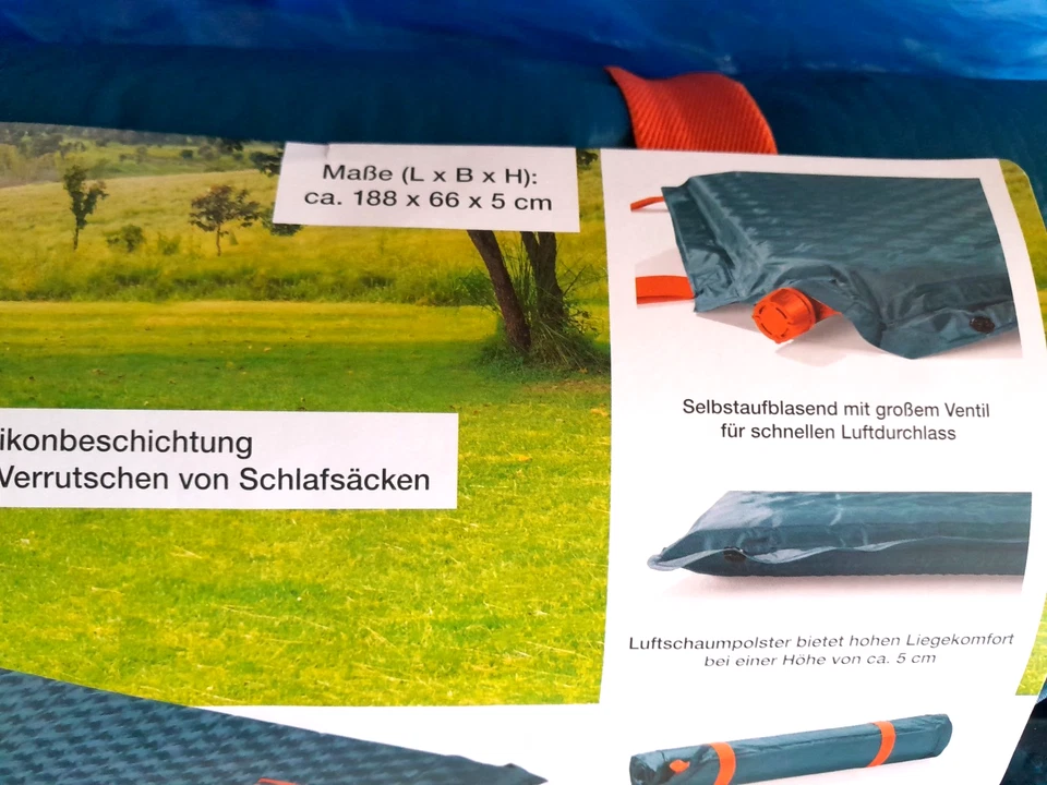 Selbstaufblasende Liegematte - Bild 2 von 4