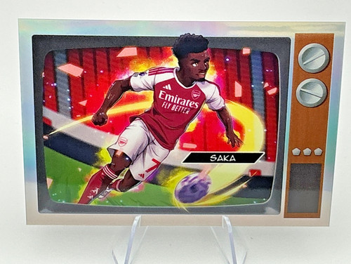 Bukayo Saka - 2025-26 Topps Chrome Premier League Anime SSP #CA-BS Arsenal