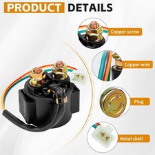 Starter Relay Solenoid For Honda TRX300 TRX30...