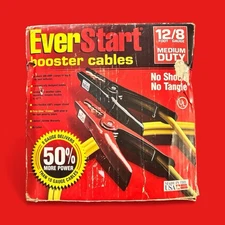 EverStart 8-Gauge Heavy Duty 12-Foot Booster Cables