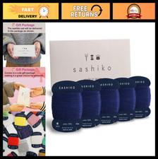 100 Cotton Sashiko Thread Set - 5pcs Card Type 43.7 yd with English Manual, N