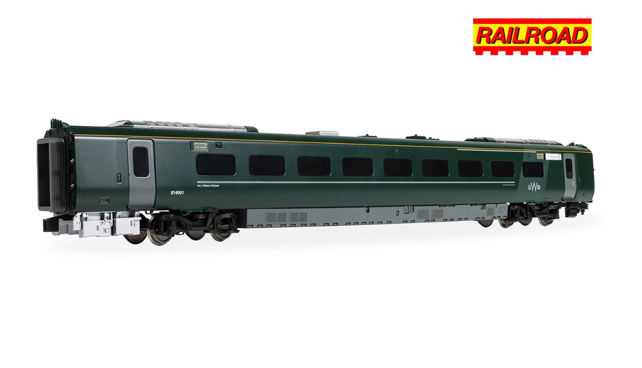 Hornby R40484 RailRoad GWR Class 800 MC Coach 814001 - OO Gauge
