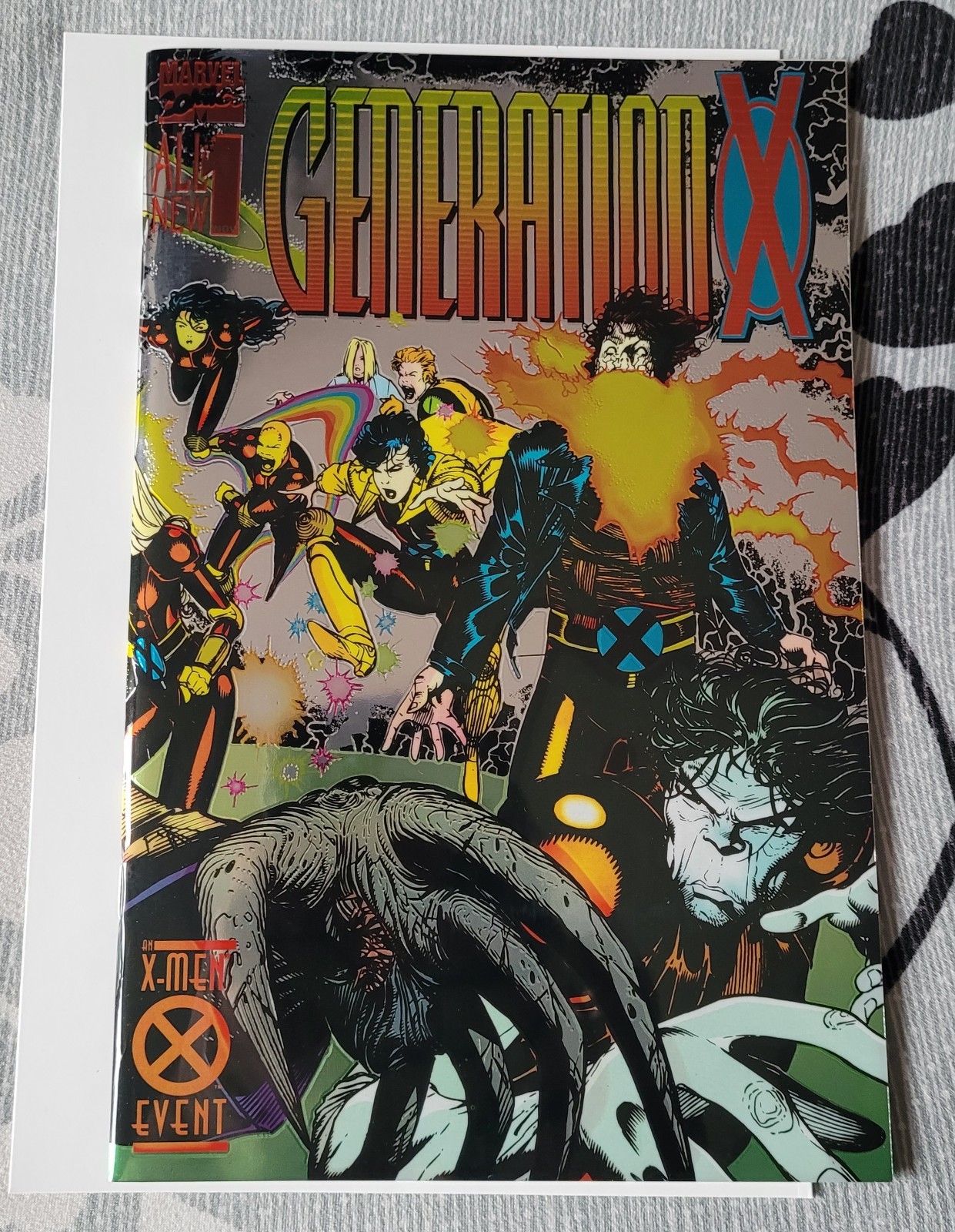 GENERATION X #1 Vol 1 CHROMIUM Wrap Around Cover MARVEL 1994 VF+ | eBay