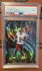 JAYDEN DANIELS 2024 SELECT PREMIER LEVEL ROOKIE BLACK GREEN SHOCK PSA 9 RC PRIZM