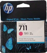 HP DesignJet 711 Magenta Genuine Original Inkjet Ink Cartridge