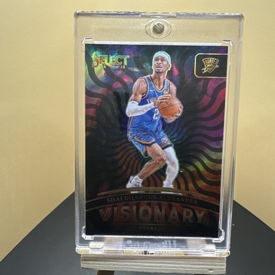 2024-25 Panini Select Shai Alexander SGA Visionary CASE HIT SSP 