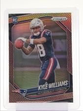 KYLE WILLIAMS 2025 PANINI PRIZM ROOKIE PIGSKIN PATRIOTS RC /180 Q6608