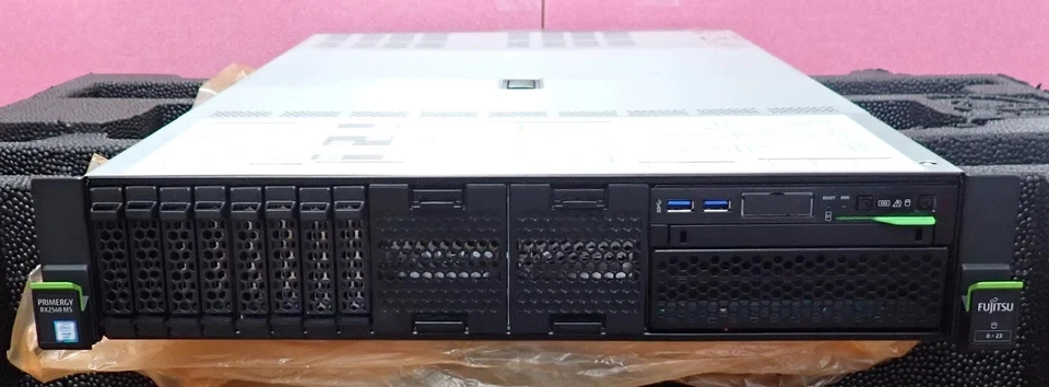 NEW Fujitsu Primergy RX2540 M5 2x 12C Silver 4214 256GB RAM 8x SFF Bay 2U Server - Image 2 of 4