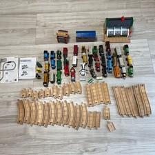 JUNK Tomy Plarail Thomas Friends Trains Cars Wood Rails Figures Lot Set