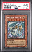 PSA 10 Rainbow Dragon Yu-Gi-Oh! 2007 Collector Tin Secret Rare Gem Mint
