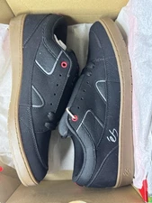 ‘eS Sophisto Skate Shoes Black Gum Mens Size 11