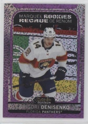 2021 O-Pee-Chee Platinum Violet Pixels 80/299 Grigori Denisenko Rookie RC 01ks