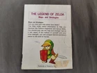 Vtg 1987 LEGEND OF ZELDA Nintendo NES Original Maps & Strategies Fold-Out Insert
