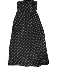Ralph Lauren Womens Polka Dot Gown A-line Dress