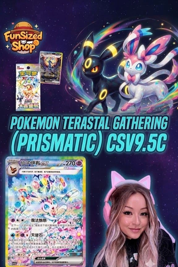 Pokemon Terastal Gathering Chinese CSV9.5C!