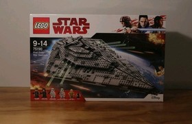 Brand new factory sealed LEGO Star Wars 75190 First Order Star Destroyer
