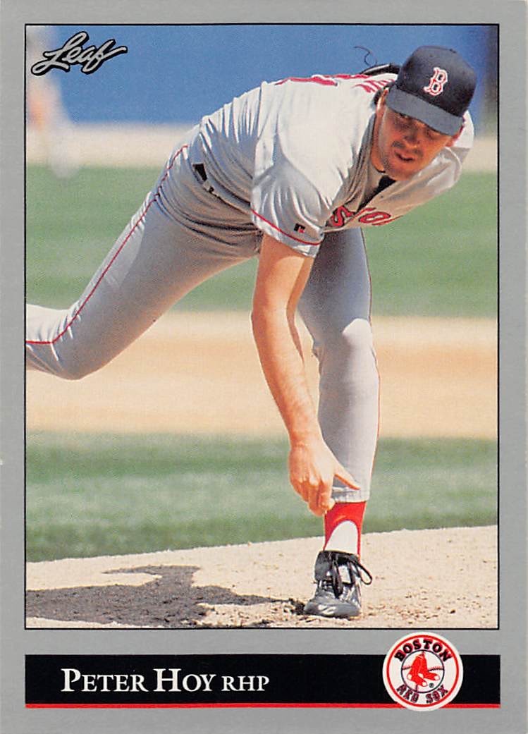 1992 Leaf - Peter Hoy #515 (RC)