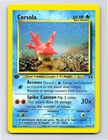 Corsola 37/75 Uncommon Neo Discovery Pokemon 1st Edition Near Mint