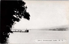 Greenwood Lake New York NY : PANORAMIC SCENE d/24 BC5643