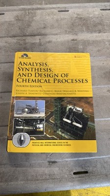 Turton Chemical Process Design 4th Ed HC CD-ROM #sto1a