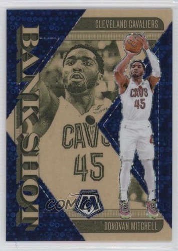 2024 Panini Mosaic Bank Shot Fast Break Blue Prizm 2/85 Donovan Mitchell #2 11ng