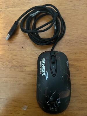 Call of Duty Black Ops 2 Gaming Mouse Tested Working Poor Condition