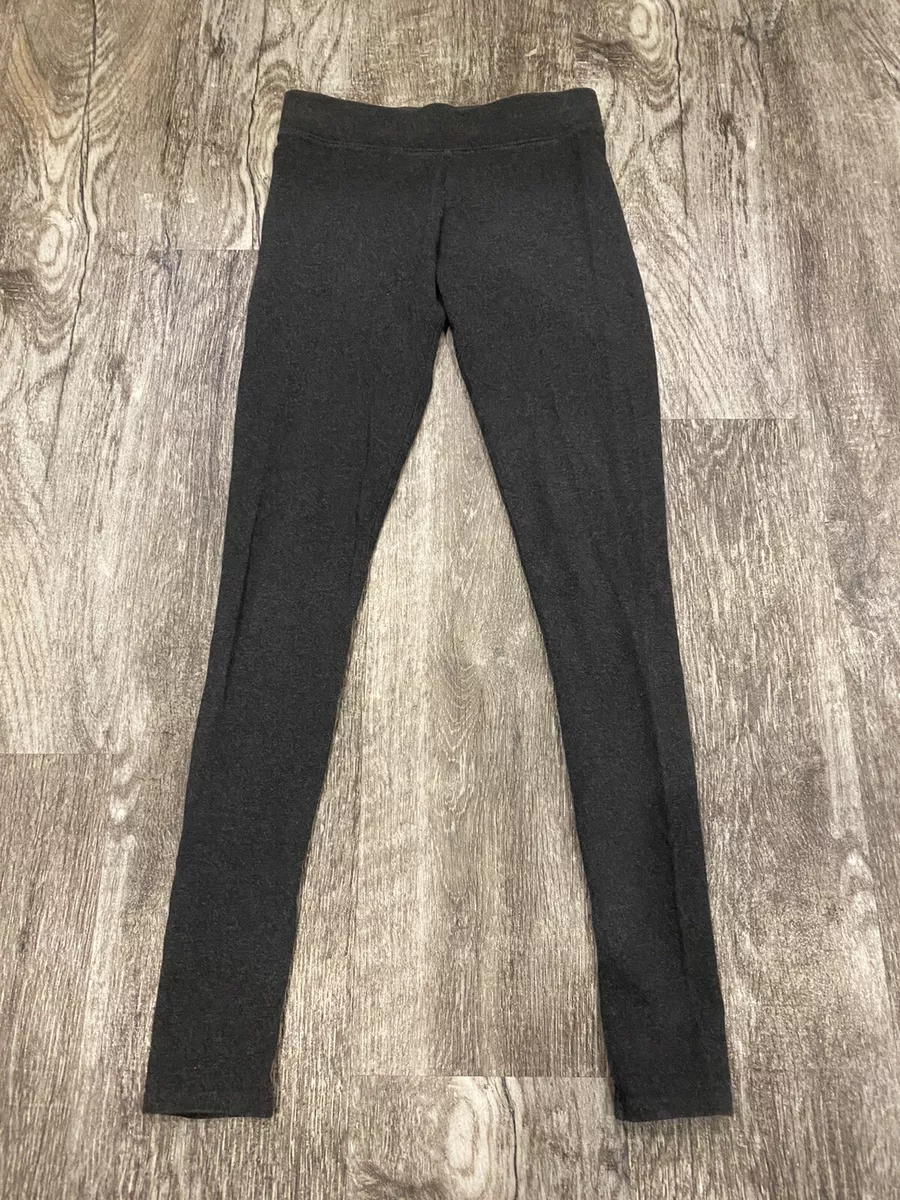 American Eagle Knit Leggings Jeggings Dark Gray Skinny Pants Women's Small  7-1