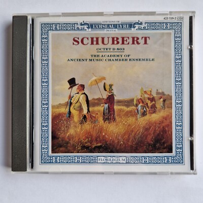 Franz Schubert The Academy Of Ancient Music Chamber Ensemble Octet D 803 F CD