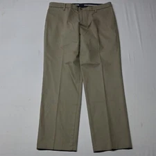 DOCKERS 36x32 Khaki 59409 Signature Straight Creased Khaki Mens Chino Pants