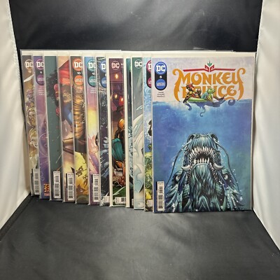 Monkey Prince Limited Series DC Issues 5 6 7 8 9 10 11 & 12 W/variants. (B7)(13)