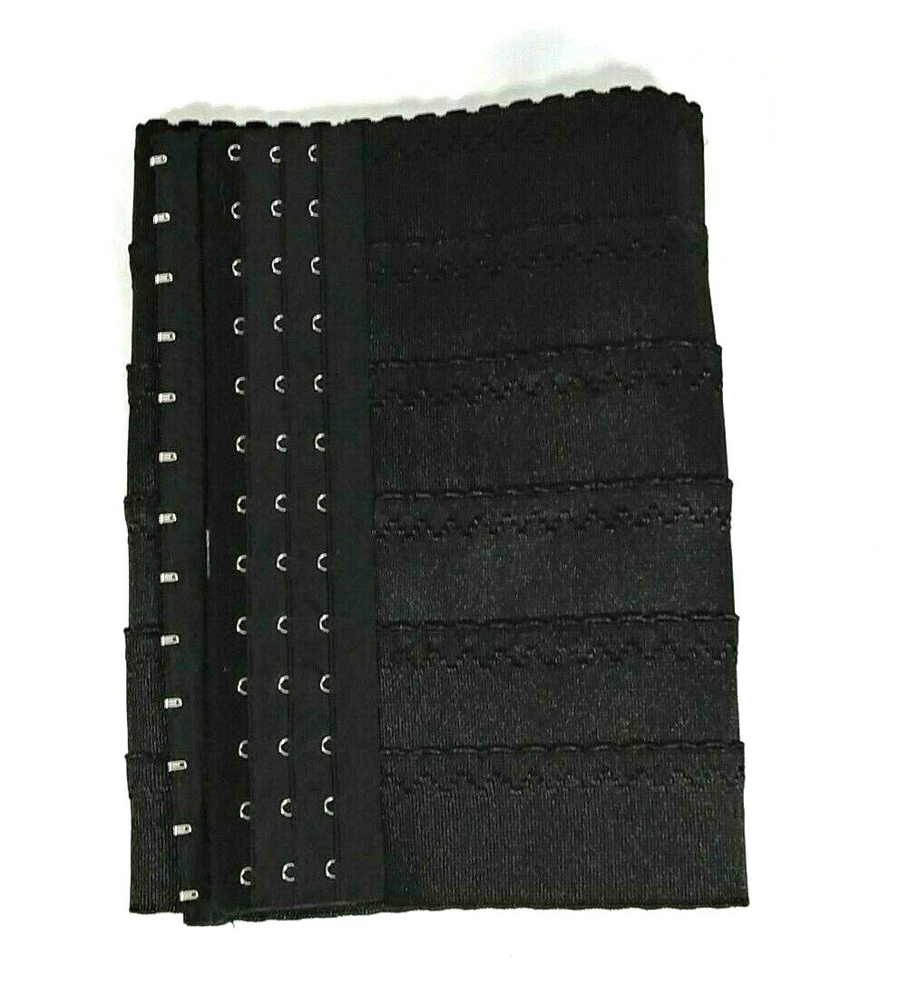 Black XXXL Corset Waist Trainer with 3 Hooks for Women-image