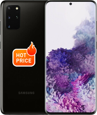 A+ FACTORY UNLOCKED Samsung Galaxy S20+ Plus 5G 128GB Black SM-G986U Open Box US
