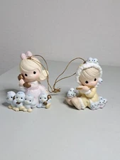 Precious Moments "Ringing In The Season" & "Piping Into Perfect Harmony"