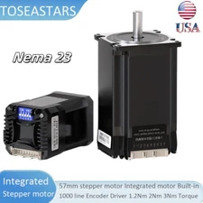 Nema23 Closed Loop Integrated Motor Stepping Motor with 1000 Line encoder Driver