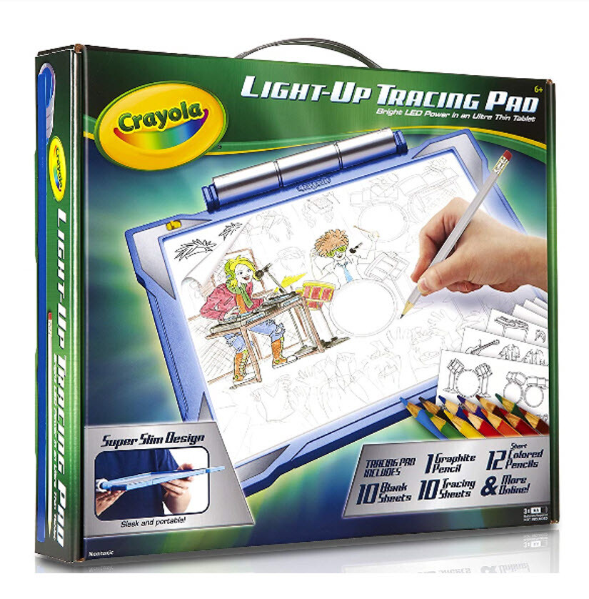 Kids Light-Up Tracing Pad Light Board Art Drawing Crafts Boys KID